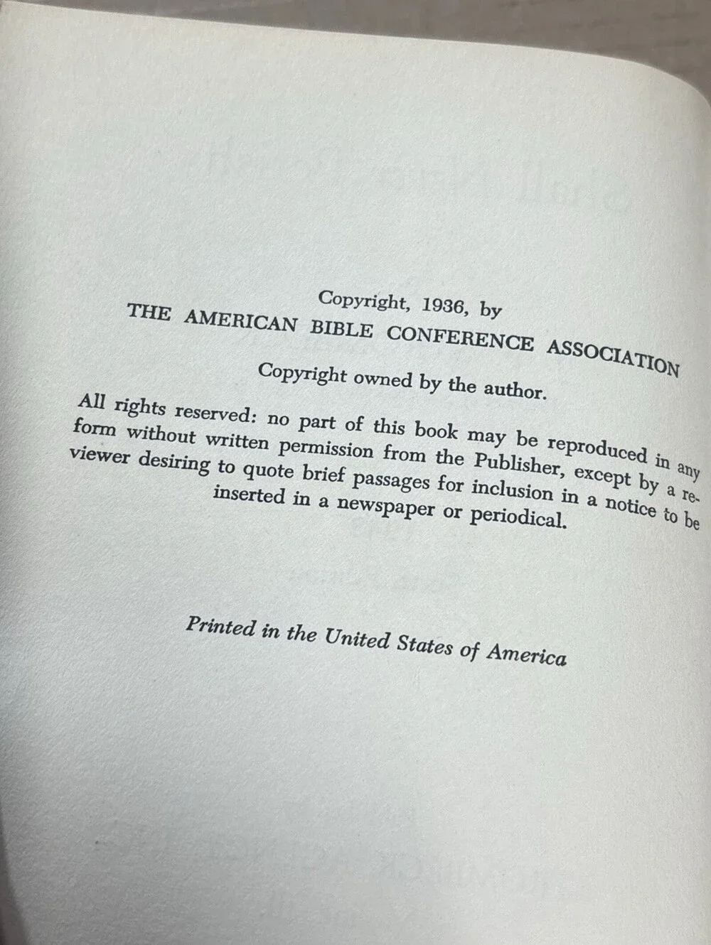 N/A shall never